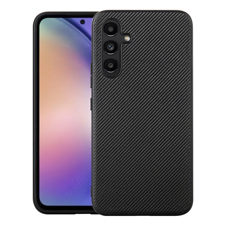 For Samsung Galaxy A54 5G ViLi TC Series Kevlar Carbon Fiber Texture Phone Case(Black)
