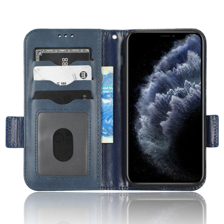 For iPhone 11 Pro Symmetrical Triangle Leather Phone Case