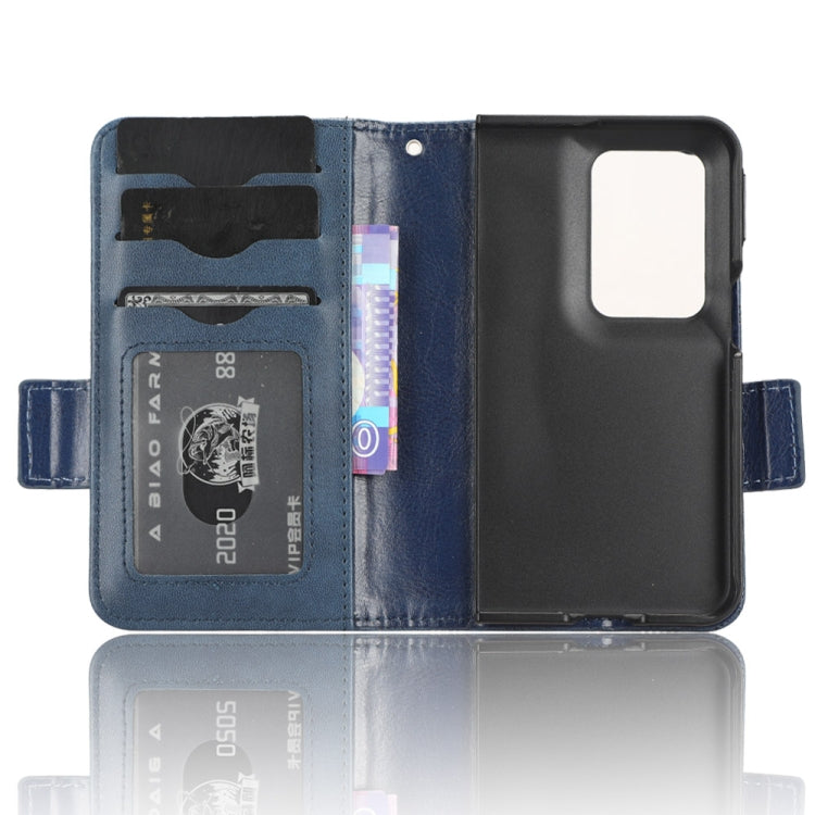 For OPPO Find N2 Symmetrical Triangle Leather Phone Case