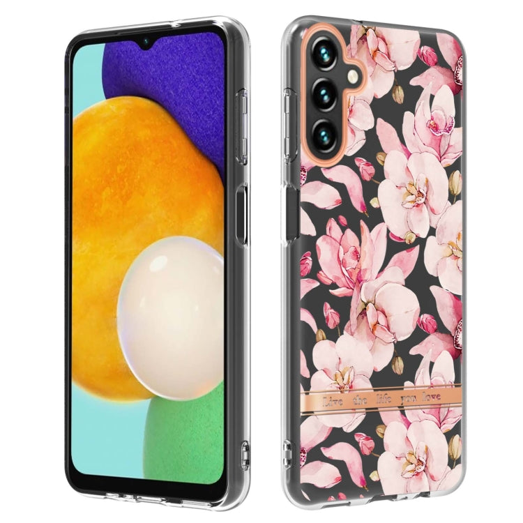 For Samsung Galaxy A34 5G Flowers and Plants Series IMD TPU Phone Case