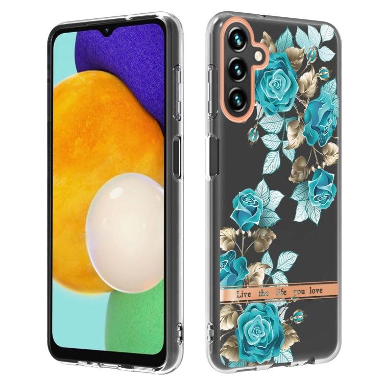 For Samsung Galaxy A34 5G Flowers and Plants Series IMD TPU Phone Case