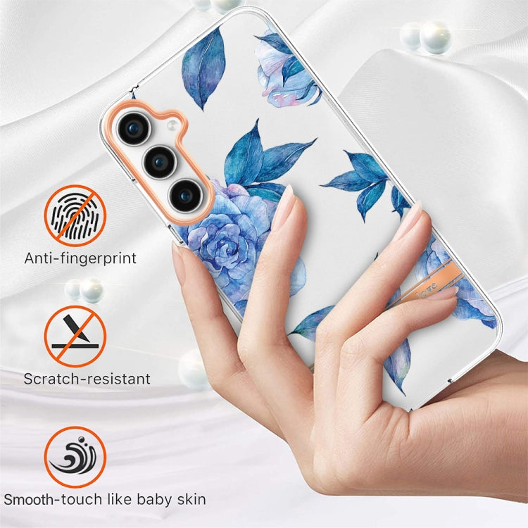 For Samsung Galaxy S23 FE 5G Flowers and Plants Series IMD TPU Phone Case