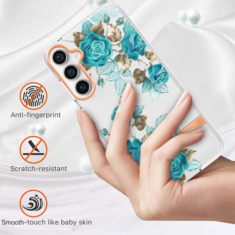For Samsung Galaxy S23 FE 5G Flowers and Plants Series IMD TPU Phone Case