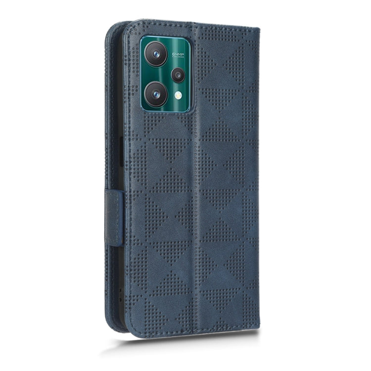 For Realme 9 Pro / 9 5G / Q5 Symmetrical Triangle Leather Phone Case