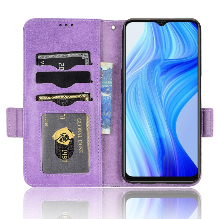 For Realme V20 Symmetrical Triangle Leather Phone Case