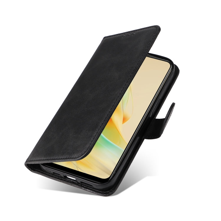 For OPPO Reno8 T 4G Classic Calf Texture Flip Leather Phone Case