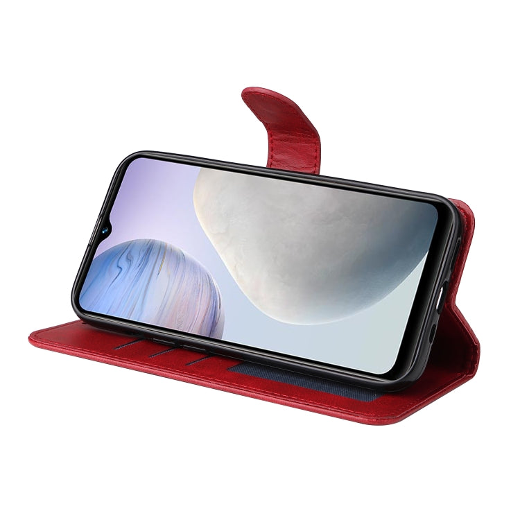 For vivo Y02 4G Classic Calf Texture Flip Leather Phone Case