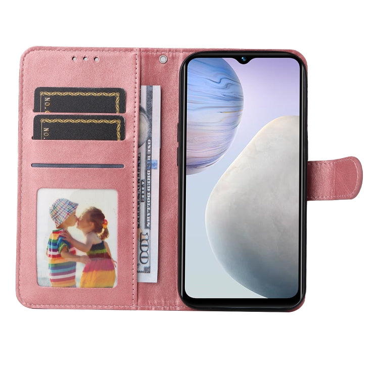 For vivo Y02 4G Classic Calf Texture Flip Leather Phone Case