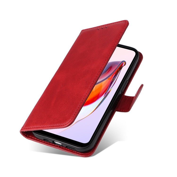 For Xiaomi Redmi 11A 4G/12C Classic Calf Texture Flip Leather Phone Case