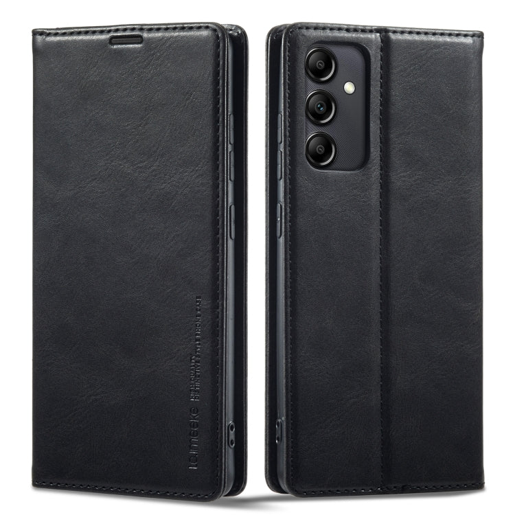 For Samsung Galaxy A14 4G/5G LC.IMEEKE RFID Anti-theft Leather Phone Case