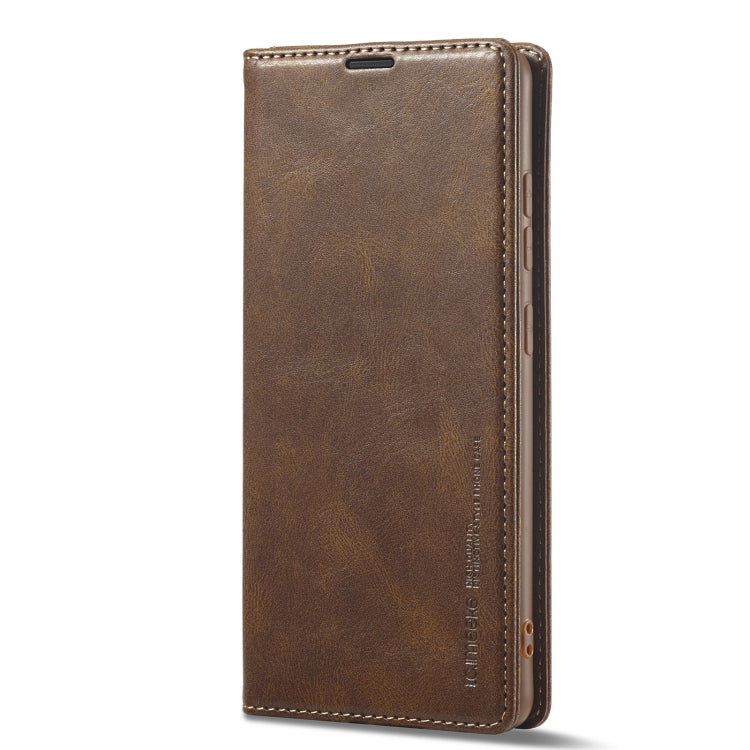 For Samsung Galaxy A14 4G/5G LC.IMEEKE RFID Anti-theft Leather Phone Case
