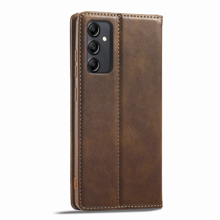 For Samsung Galaxy A14 4G/5G LC.IMEEKE RFID Anti-theft Leather Phone Case