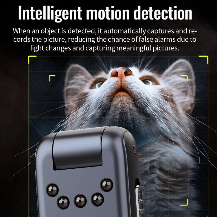 JNN V13 1080P Multifunctional Infrared Night Vision Recorder, Capacity:256G(Black)
