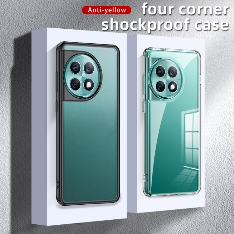 For OnePlus Ace 2 Pro 5G Armor Clear TPU Hard PC Phone Case