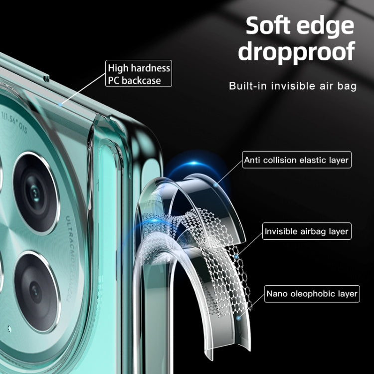 For OnePlus Ace 2 Pro 5G Armor Clear TPU Hard PC Phone Case