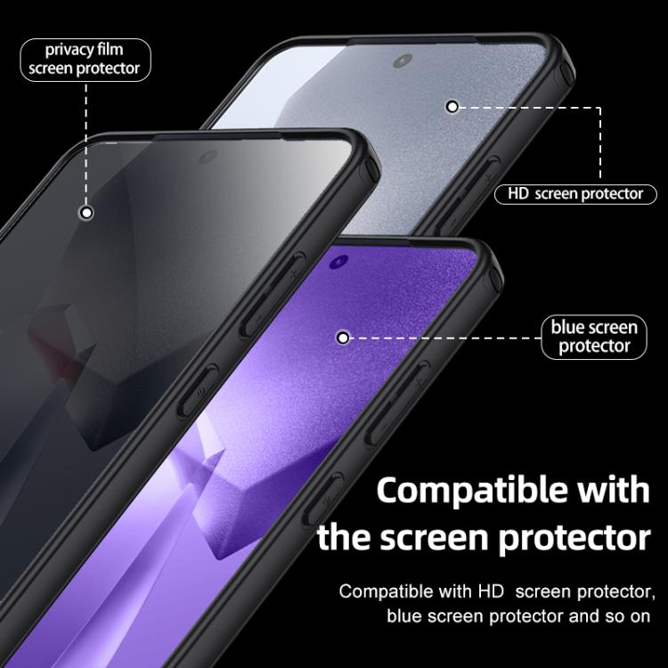 For OnePlus Ace 5 Armor Clear TPU Hard PC Phone Case