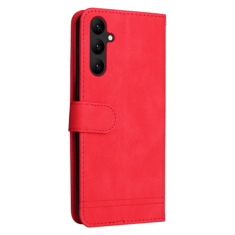 For Samsung Galaxy A24 4G Skin Feel Life Tree Metal Button Leather Phone Case