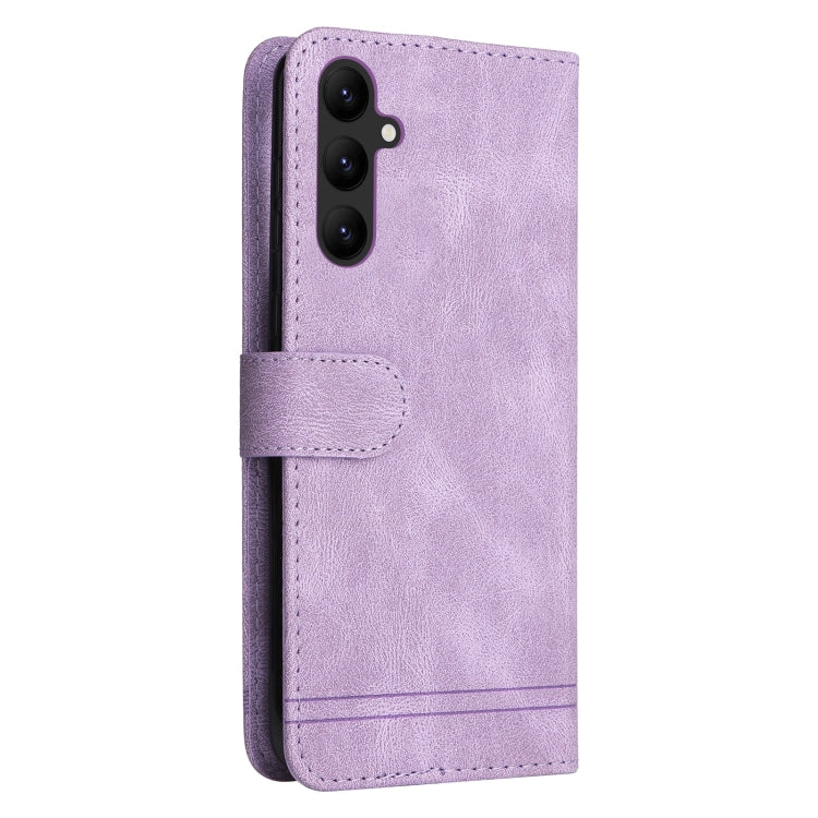 For Samsung Galaxy A24 4G Skin Feel Life Tree Metal Button Leather Phone Case