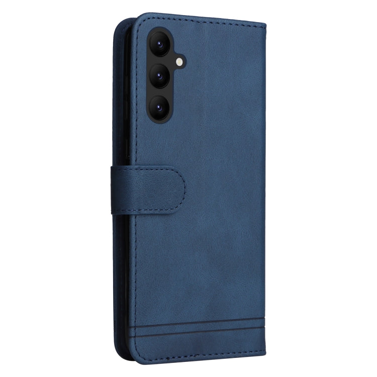 For Samsung Galaxy A24 4G Skin Feel Life Tree Metal Button Leather Phone Case