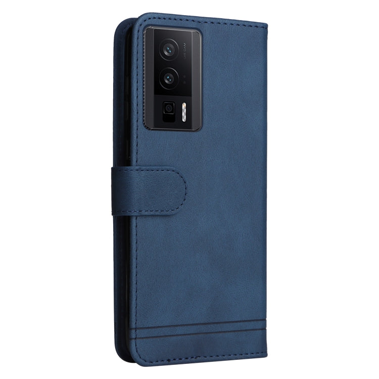 For Xiaomi Redmi K60/K60 Pro Skin Feel Life Tree Metal Button Leather Phone Case