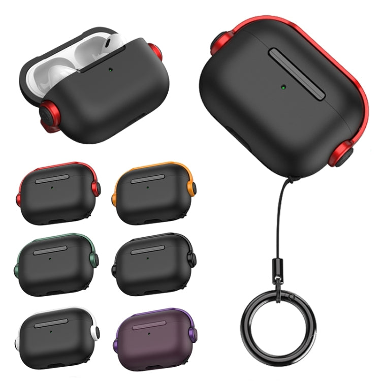 For AirPods Pro 2 Wireless Earphones TPU Protective Case