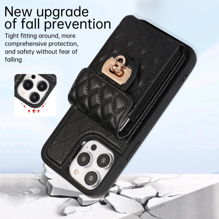 For iPhone 14 Pro Max Card Slot Leather Phone Case