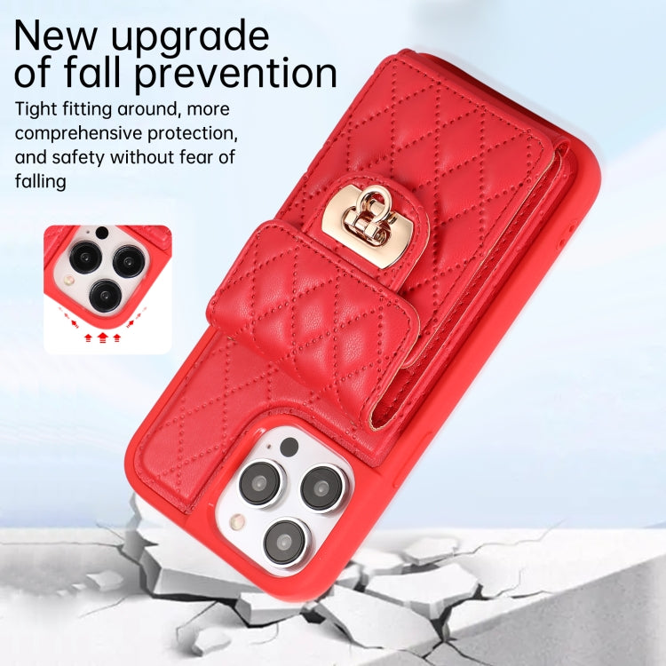 For iPhone 14 Pro Max Card Slot Leather Phone Case
