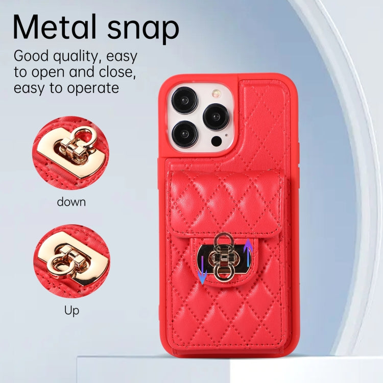 For iPhone 14 Pro Max Card Slot Leather Phone Case