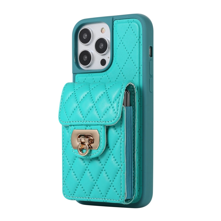 For iPhone 14 Pro Max Card Slot Leather Phone Case