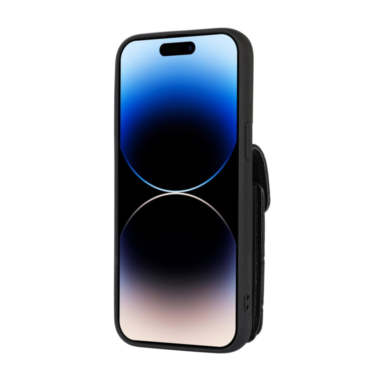 For iPhone 14 Pro Card Slot Leather Phone Case