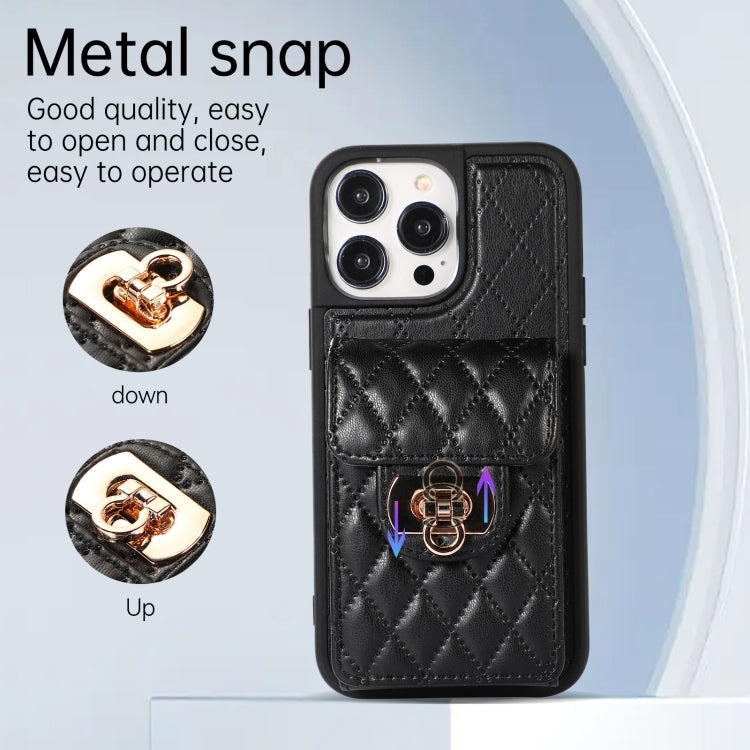 For iPhone 14 Pro Card Slot Leather Phone Case