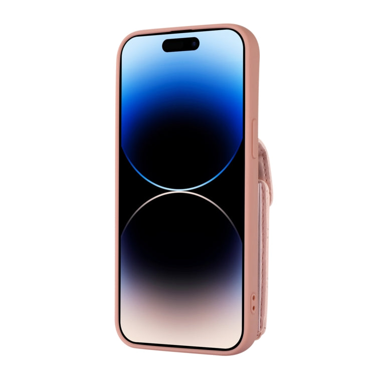 For iPhone 14 Pro Card Slot Leather Phone Case