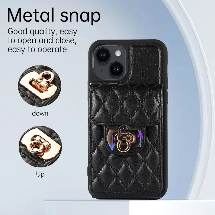 For iPhone 14 Card Slot Leather Phone Case