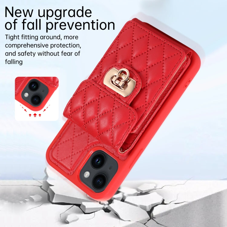 For iPhone 14 Card Slot Leather Phone Case