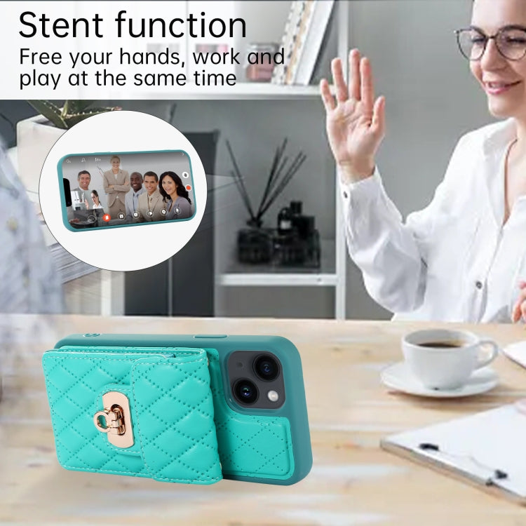 For iPhone 14 Card Slot Leather Phone Case