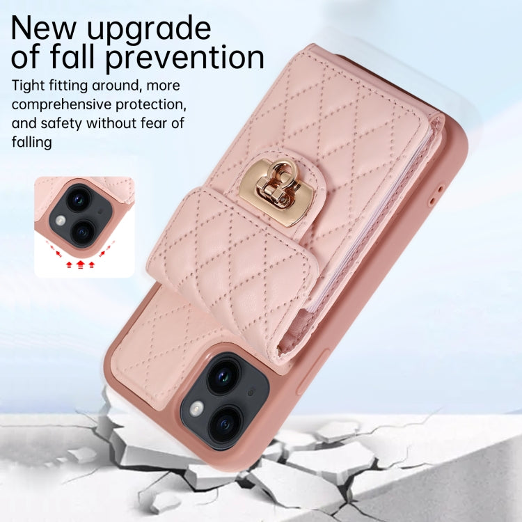 For iPhone 14 Plus Card Slot Leather Phone Case