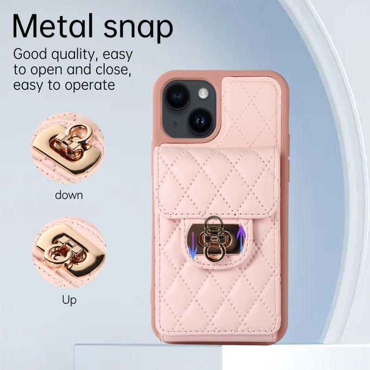 For iPhone 14 Plus Card Slot Leather Phone Case