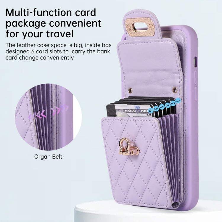 For iPhone 13 Pro Max Card Slot Leather Phone Case