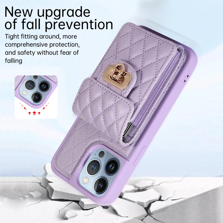 For iPhone 13 Pro Max Card Slot Leather Phone Case