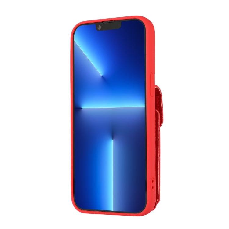 For iPhone 13 Pro Card Slot Leather Phone Case