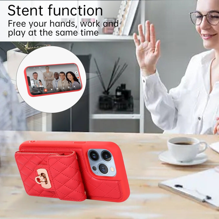 For iPhone 13 Pro Card Slot Leather Phone Case