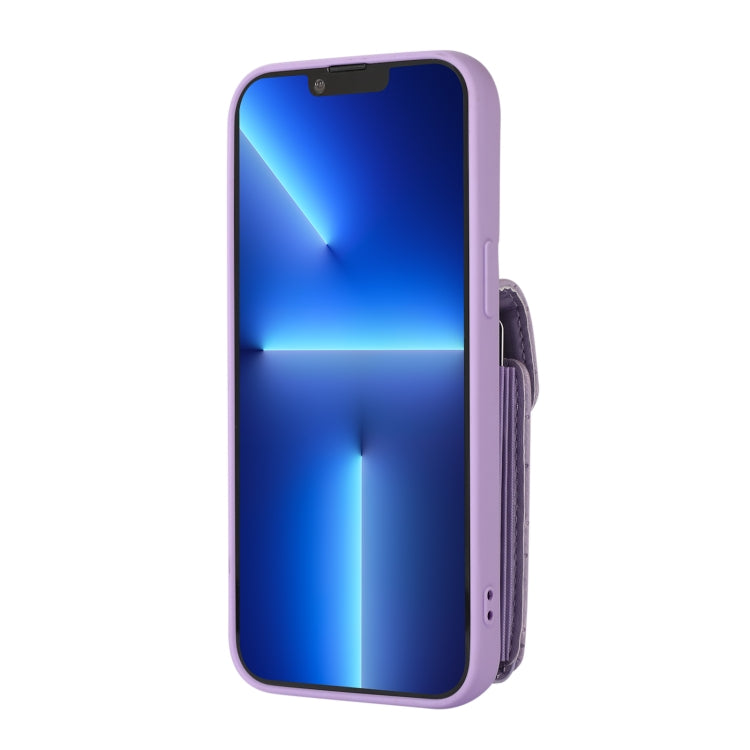 For iPhone 13 Pro Card Slot Leather Phone Case