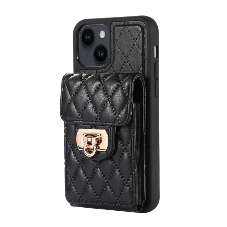 For iPhone 13 Card Slot Leather Phone Case