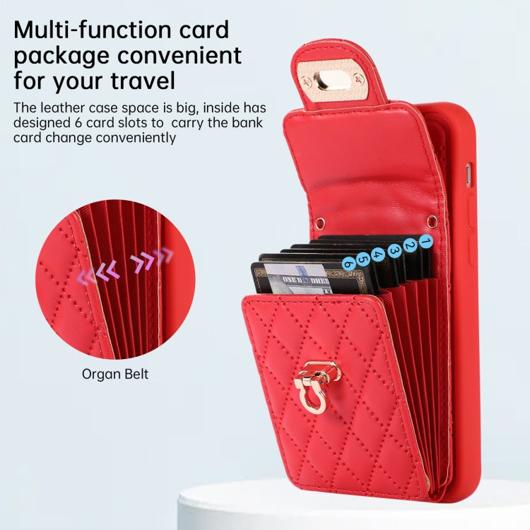 For iPhone 13 Card Slot Leather Phone Case