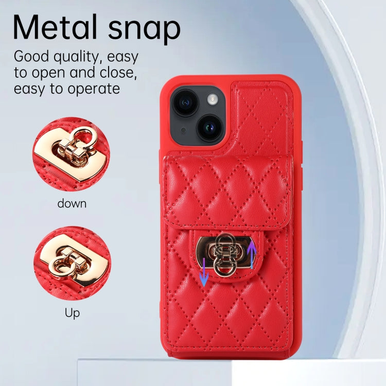 For iPhone 13 Card Slot Leather Phone Case
