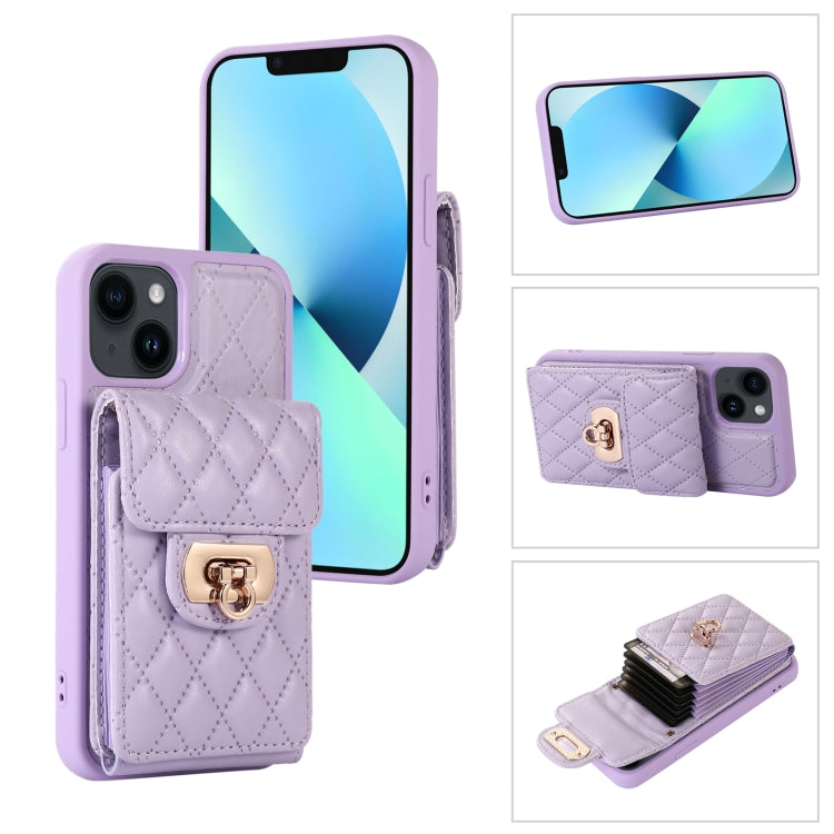 For iPhone 13 Card Slot Leather Phone Case