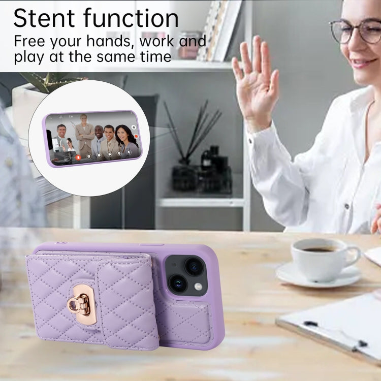 For iPhone 13 Card Slot Leather Phone Case
