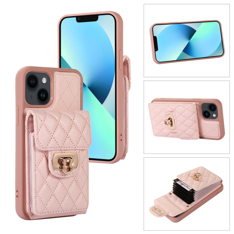 For iPhone 13 Card Slot Leather Phone Case