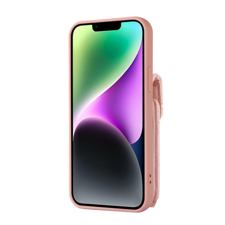 For iPhone 13 Card Slot Leather Phone Case