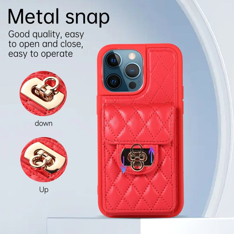 For iPhone 12 Pro Max Card Slot Leather Phone Case